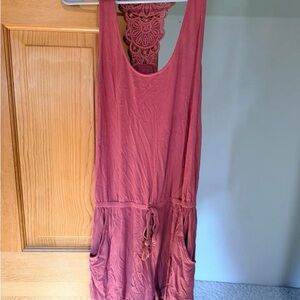 Aerie Pink Jumpsuit